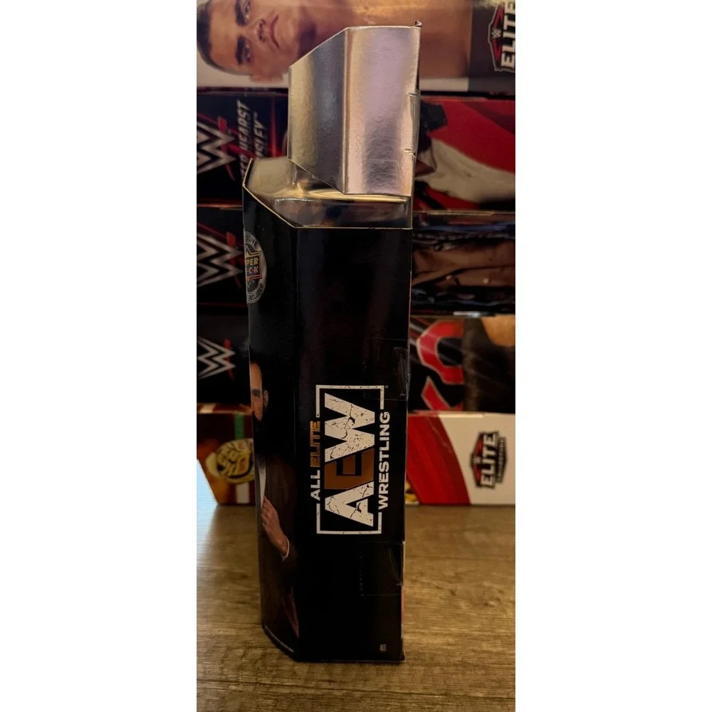 AEW Unmatched Series 3 Mr Brodie Lee Action Figure #17 with TNT Belt Upper Deck